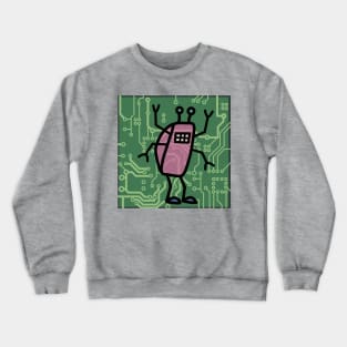 Bug in the System (green) Crewneck Sweatshirt